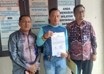 Kios pasar Bindu Dirusak, Kadis Perdagangan Lampura Lapor Polisi, Kerugian Capai 700 Jt