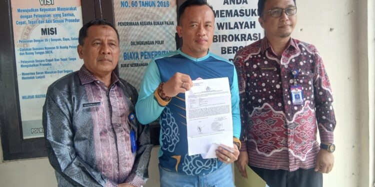 Kios pasar Bindu Dirusak, Kadis Perdagangan Lampura Lapor Polisi, Kerugian Capai 700 Jt