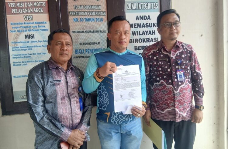 Kios pasar Bindu Dirusak, Kadis Perdagangan Lampura Lapor Polisi, Kerugian Capai 700 Jt