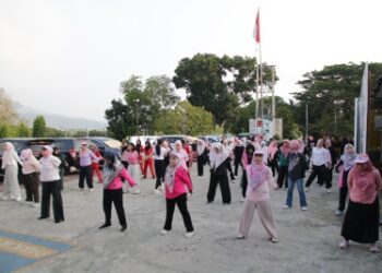 Jaga kebugaran tubuh, BPN Lamsel aktif kegiatan Body Welness