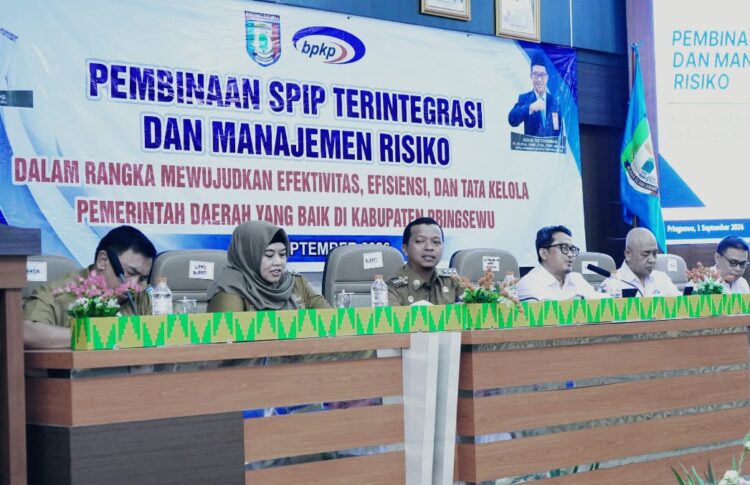 Pemkab Pringsewu Gelar Pembinaan SPIP Terintegrasi dan Manajemen Risiko 2026