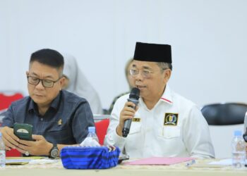 Kepala BPN Mesuji Hadiri Kunjungan Kerja Dan Silaturrahmi Komisi I DPRD Provinsi Lampung