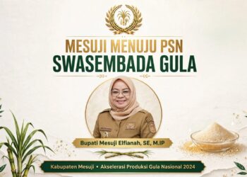 PSN Swasembada Gula, Bupati Mesuji Dorong Masyarakat Kemitraan Tebu
