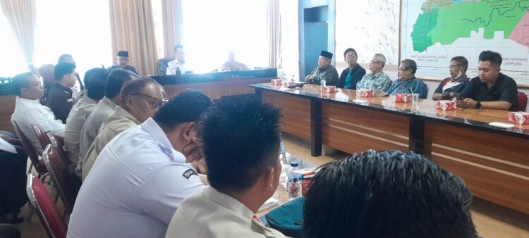 Pemkab Mesuji Lakukan Mediasi Sengketa Tanah Hibah Yayasan Yang Dikuasai PT BTLA