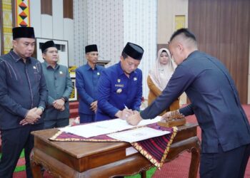 Nota Kesepakatan Perubahan KUA-PPAS Kabupaten Pringsewu Tahun 2026 Ditandatangani