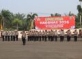 Jajaran Polres Mesuji Gelar Upacara Peringatan HAORNAS Tahun 2026