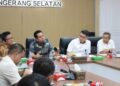 Kunjungan Komparatif dan Studi Tiru Integrasi NIB dan NOP bersama BPPRD Kabupaten Lampung Selatan ke Kantor Pertanahan Kota Tangerang Selatan