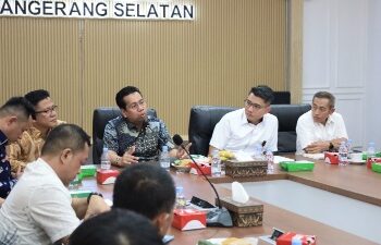Kunjungan Komparatif dan Studi Tiru Integrasi NIB dan NOP bersama BPPRD Kabupaten Lampung Selatan ke Kantor Pertanahan Kota Tangerang Selatan