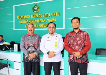 Kantor ATR/BPN Mesuji Berkolaborasi Dengan Kemenag, Guna Percepatan Sertipikasi Tanah Wakaf