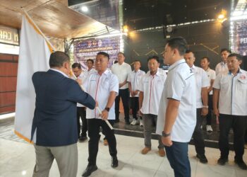 Veri Fardinalsyah Resmi Dilantik Sebagai Ketua PBVSI Kabupaten Mesuji