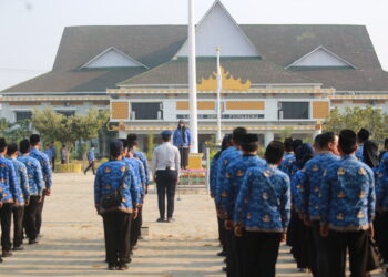 Pemerintah Kabupaten Pringsewu Menggelar Upacara Bendera Dalam Rangka Memperingati Hari Perhubungan Nasional (Harhubnas) 2026