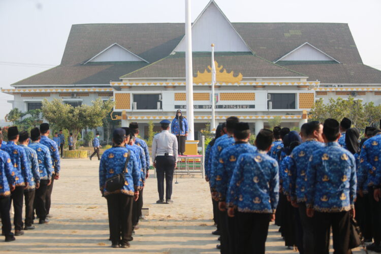 Pemerintah Kabupaten Pringsewu Menggelar Upacara Bendera Dalam Rangka Memperingati Hari Perhubungan Nasional (Harhubnas) 2026