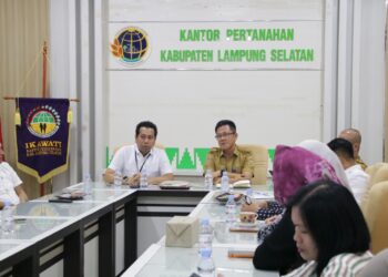 Kantor Pertanahan Kabupaten Lampung Selatan Gelar Rapat Persiapan Tindak Lanjut Implementasi Layanan PERINTIS 10 Hari