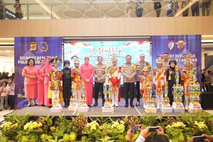 Peringati Hari Lalu Lintas Bhayangkara ke 71, Ditlantas Polda Lampung Gelar Lomba Pocil