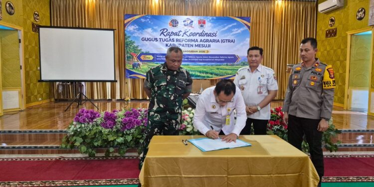 Sinergi dan Kolaborasi GTRA Kabupaten Mesuji, Perkuat Komitmen Reforma Agraria untuk Kesejahteraan Masyarakat