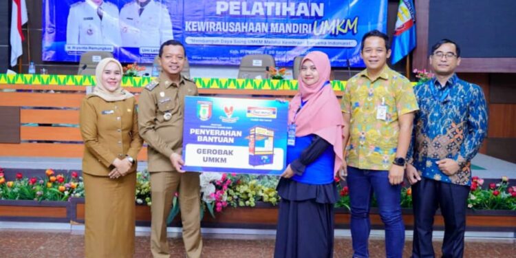 Bupati Pringsewu Membuka Pelatihan UMKM Kewirausahaan Mandiri