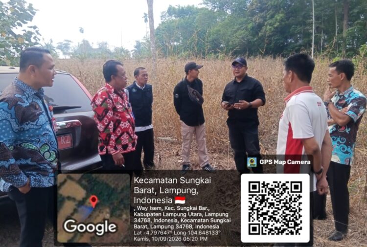 Tomy Suciady Survey Titik Bantuan Tematik RAS Mini Dari Kementerian Di Lampura