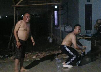 Nazar Unik, Hujan Deras Di Perumahan Adiluhung Bandar Lampung