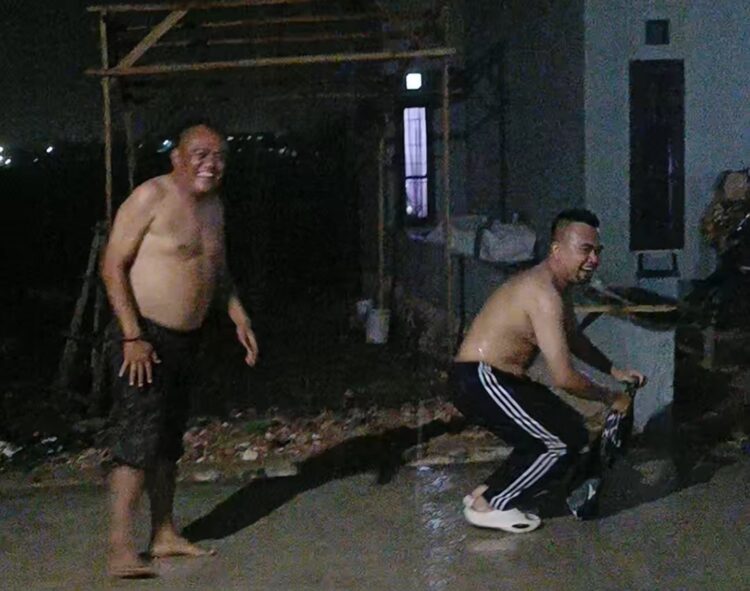 Nazar Unik, Hujan Deras Di Perumahan Adiluhung Bandar Lampung