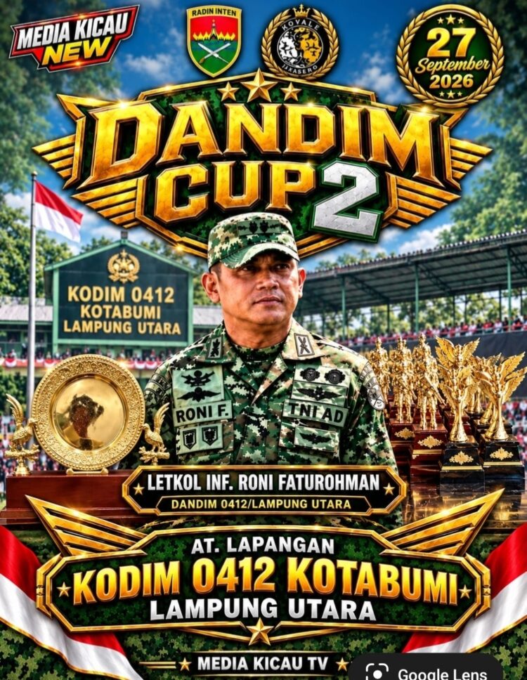 H – 2 Lomba Kicau Mania Dandim Cup 2 Lampura, Ratusan Peserta Siap Meriahkan HUT TNI 2026