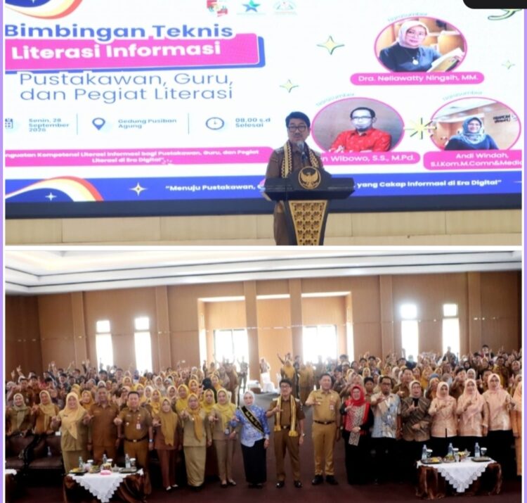 Tingkatkan Kompetensi, ‎Dinas Perpustakaan Lampung Utara Gelar Bimtek Literasi Informasi