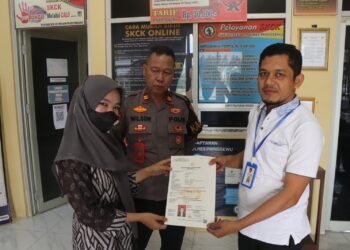 Permintaan Surat Keterangan Catatan Kepolisian (SKCK) di Kabupaten Pringsewu sepanjang Januari hingga September 2026 mencapai 6.149 dokumen
