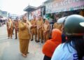 Kendalikan Inflasi, Pemkab Pringsewu Gelar Penetrasi Pasar di Pasar Induk