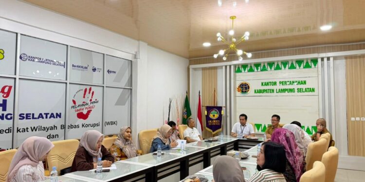 Kantor Pertanahan Kabupaten Lampung Selatan Launching PERINTIS, Inovasi Layanan Peralihan Hak Terintegrasi