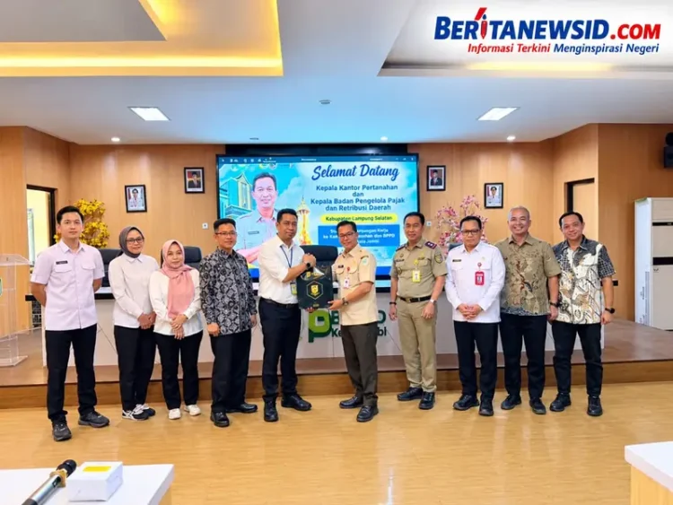 Kantor BPN Lamsel dan BPPRD Studi Tiru Kekota Jambi