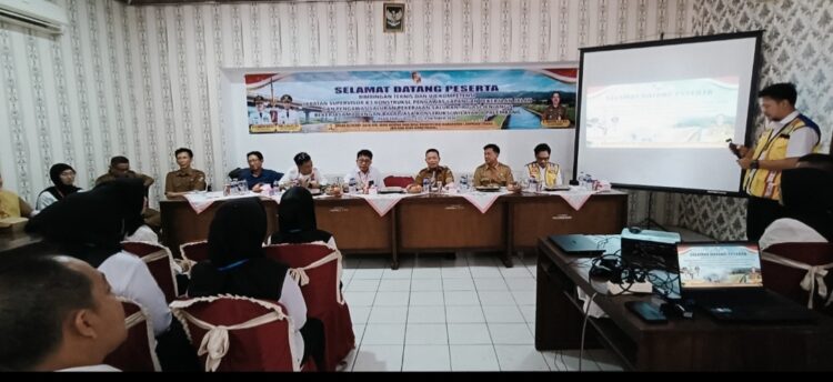 Dinas SDMBK Lampura Gelar Bimtek Dan Uji Kompetensi Jenjang 5