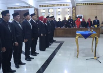 Bupati Lantik 10 Pejabat Eselon II Di Pemerintahan Kabupaten Lampung Utara