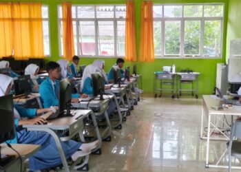 Gelar TKA 2026, Kepsek SMKN 1 Kotabumi, Harapkan Jadi Bekal Siswa Hadapi Tantangan Masa Depan