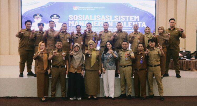BKPSDM Lampura Gelar Sosialisasi Sistem Manajemen Talenta,. Pahami Potensi Dan Kinerja ASN